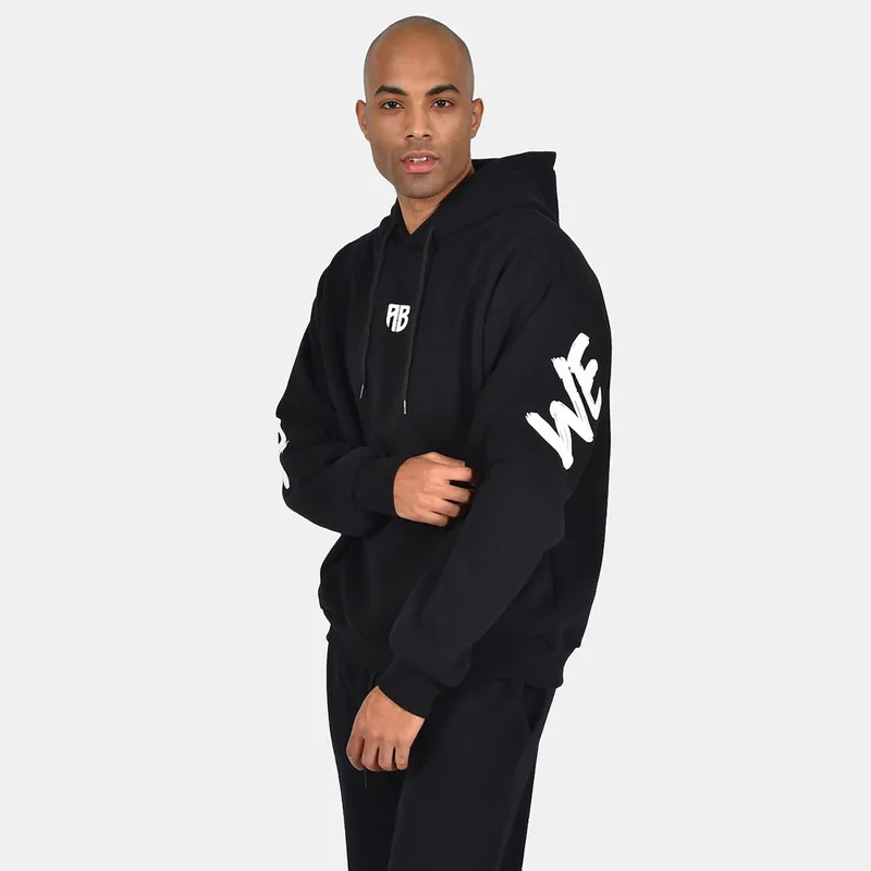 ANTETOKOUNBROS WE ARE ALL BROS OVER.F HOODIE ΜΑΥΡΟ
