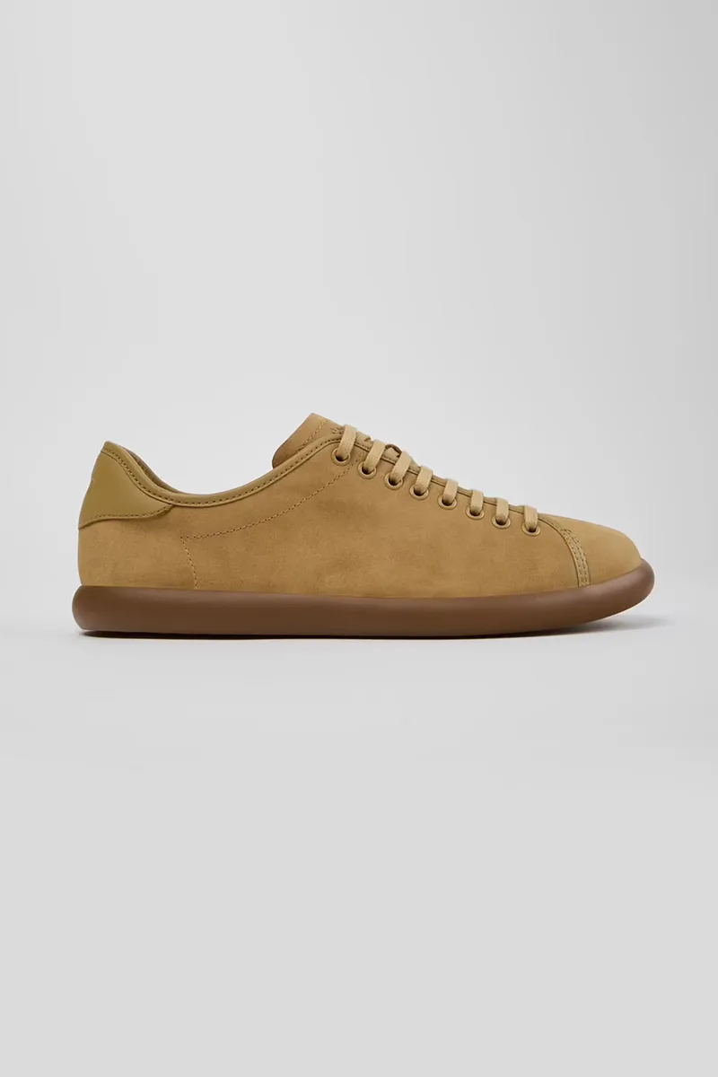 Camper ανδρικά nubuck sneakers "Pelotas Soller" - K100974-021 Καφέ