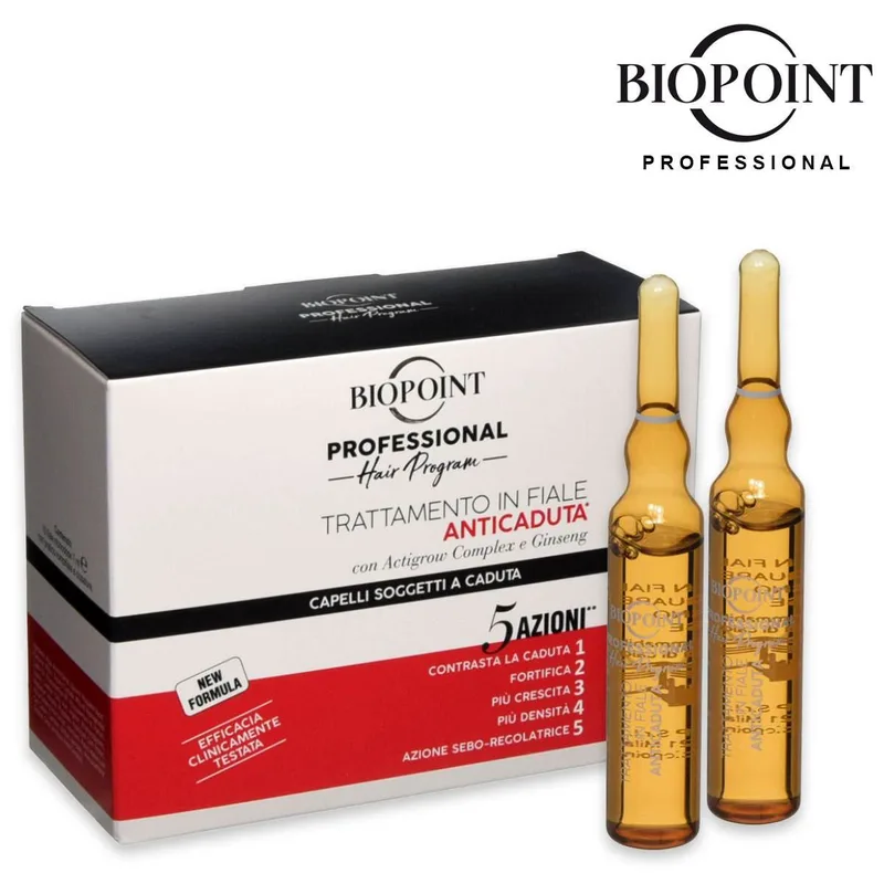 Biopoint classic anti-hair loss vials 10 x 7 ml