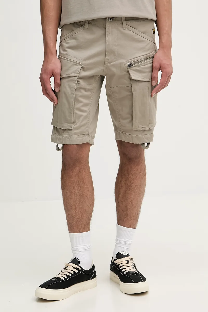 G-Star σορτς cargo Ανδρικά βαμβακερά με ελαστάν Rovic zip regular
