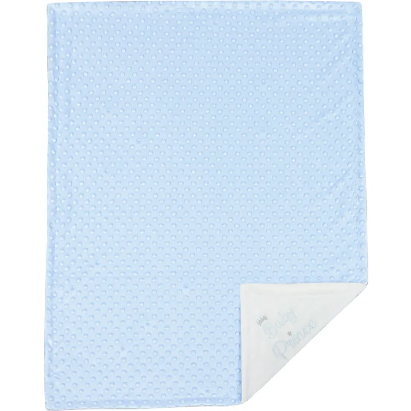 Κουβέρτα Minky Αγκαλιάς 75x100 Dimcol Prince 33 Blue