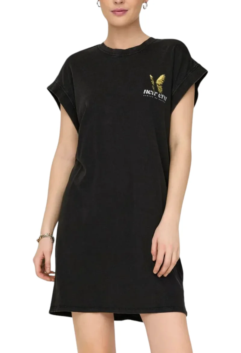 Φόρεμα Only Onllucy Life Butterfly Box 15324361-Black-Reveal Γυναικείο