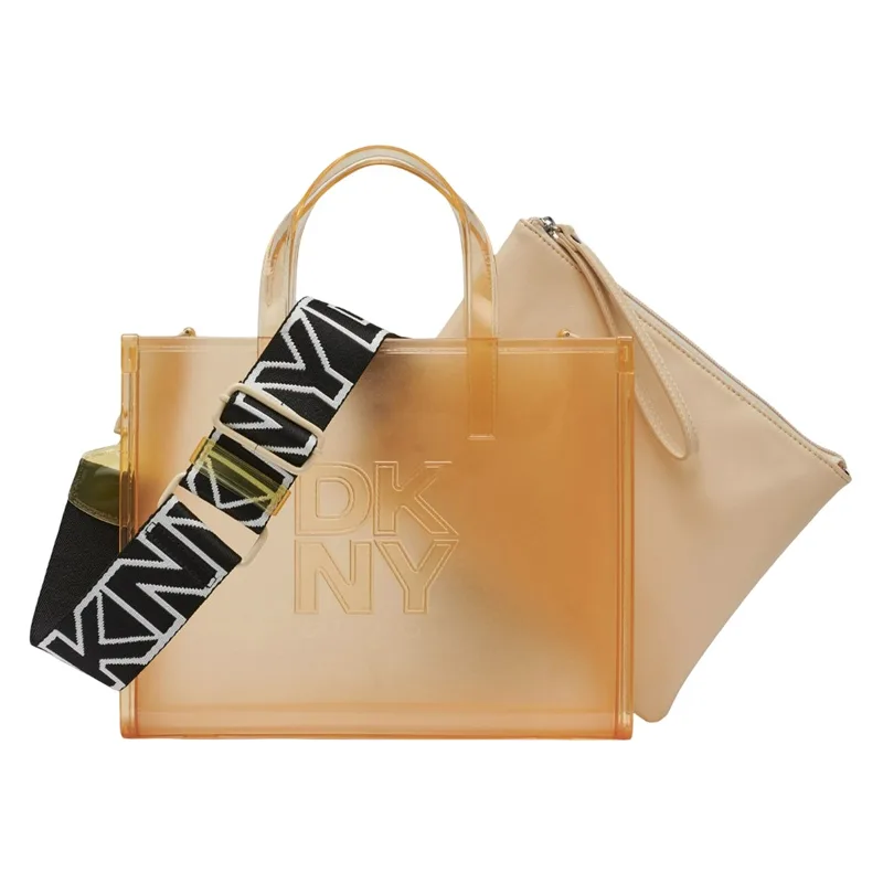 DKNY ΓΥΝΑΙΚΕΙΑ TOTE HANDBAG HADLEE R51AVC80 DYZ BUTTERCRM