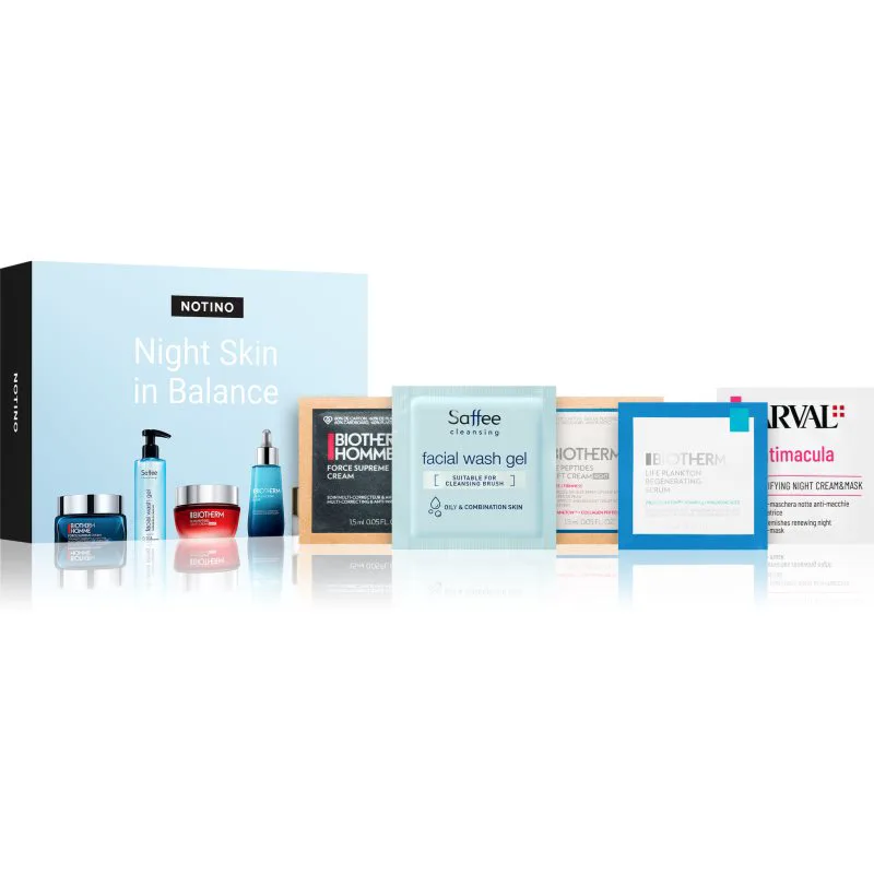 Beauty Discovery Box Notino Night Skin in Balance Σετ για γυναίκες