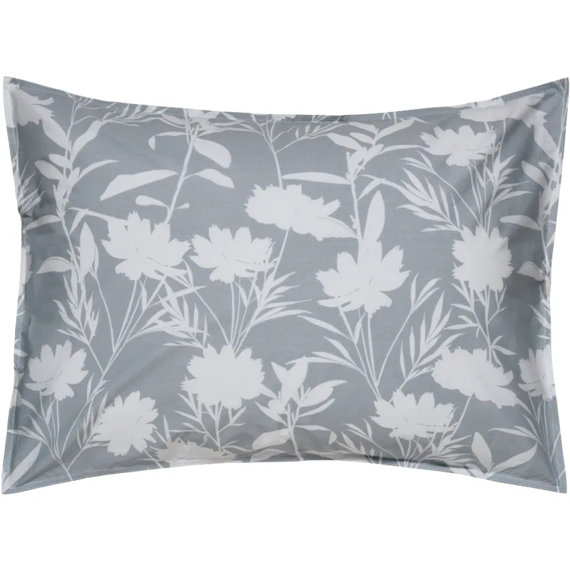 Μαξιλαροθήκες Σετ 50x70 Kentia Rosaira 22 Grey