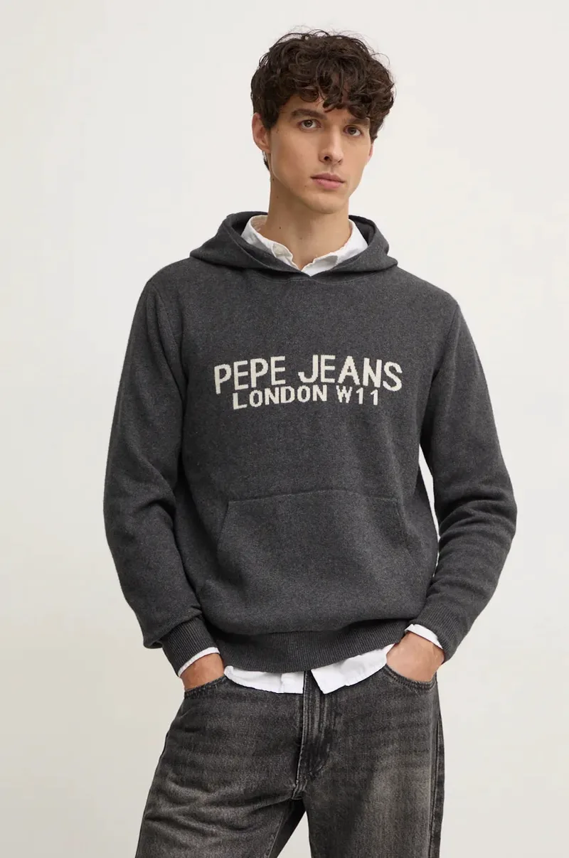 Πουλόβερ με προσθήκη μαλλιού Pepe Jeans CARSON