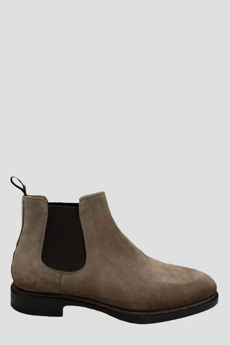 PHILIPPE LANG Ανδρικό Μπεζ Ankle-Length Boots