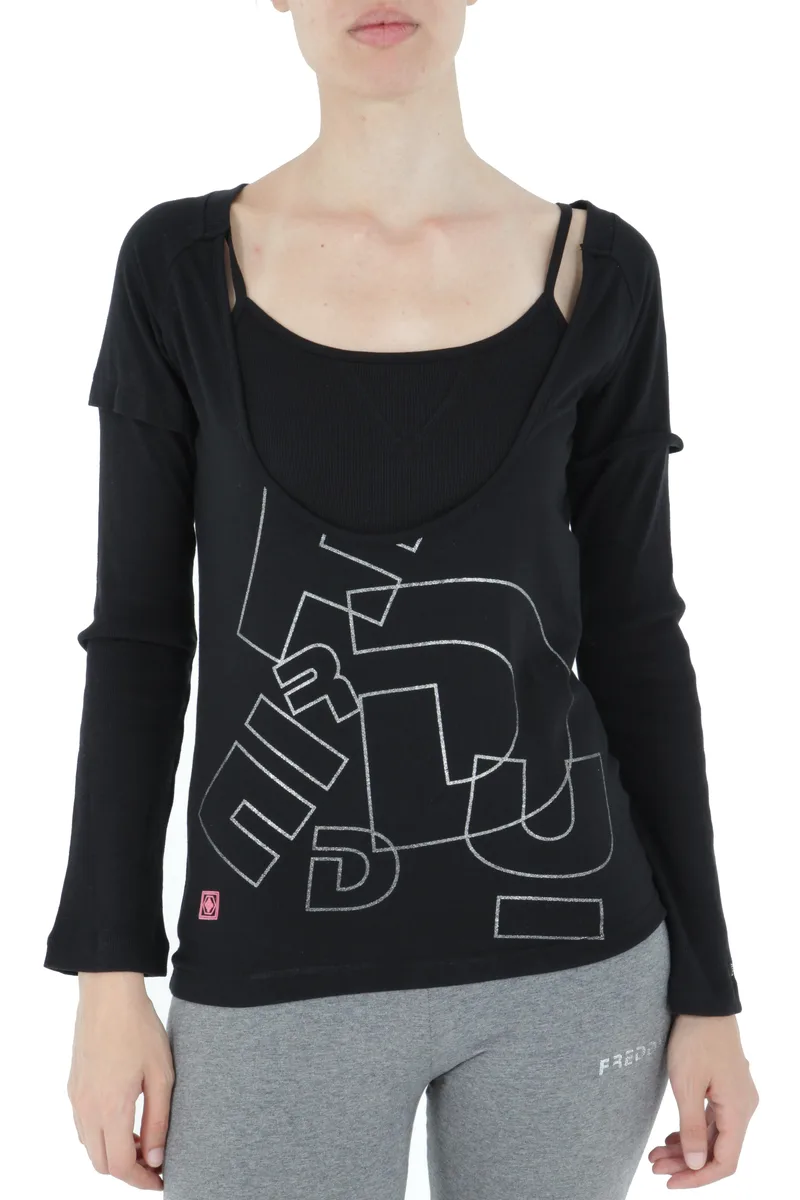 Μπλούζα Μακρυμάνικη Freddy Multi Layer 31277-N0 Γυναικείο
