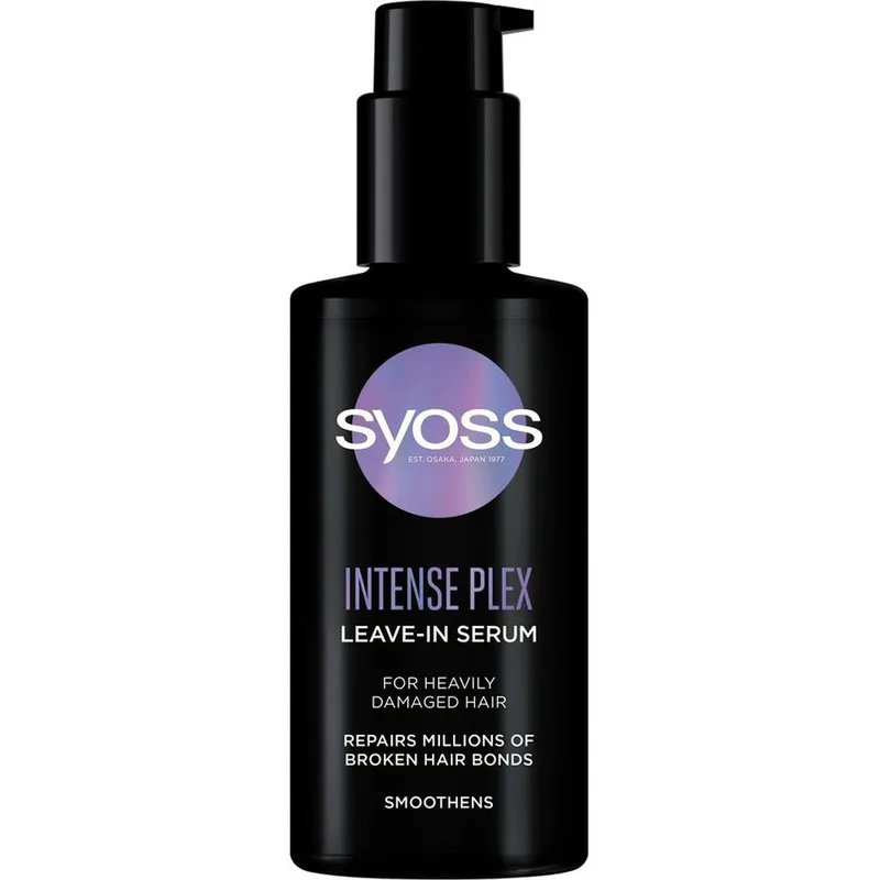 Syoss Intense Plex Leave-In Serum Εντατικός Ορός Επανόρθωσης Ταλαιπωρημένων & Κατεστραμμένων Μαλλιών 100ml