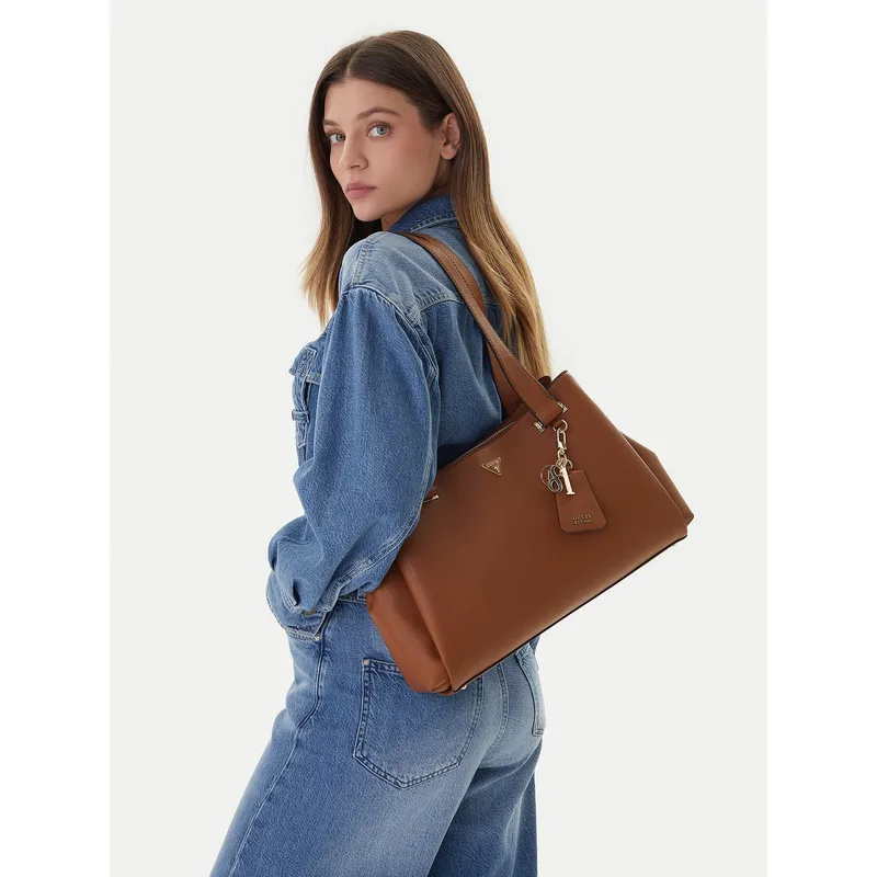 Τσάντα Guess Evie HWBG96 64220 Καφέ