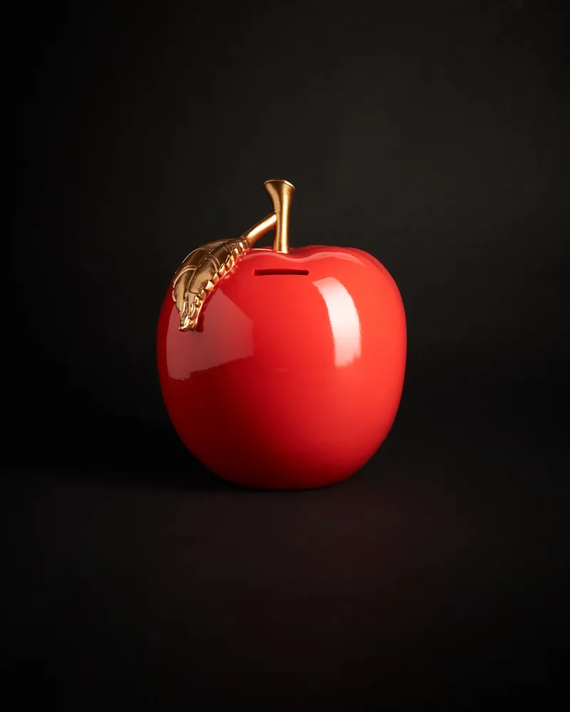 Κουμπαράς Apple - Κόκκινος