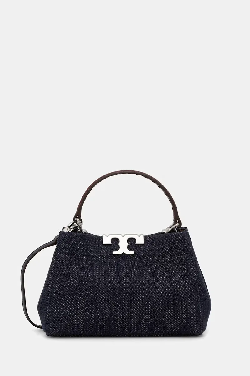 Tory Burch μικρή τσάντα γυναικεία ντένιμ Eleanor