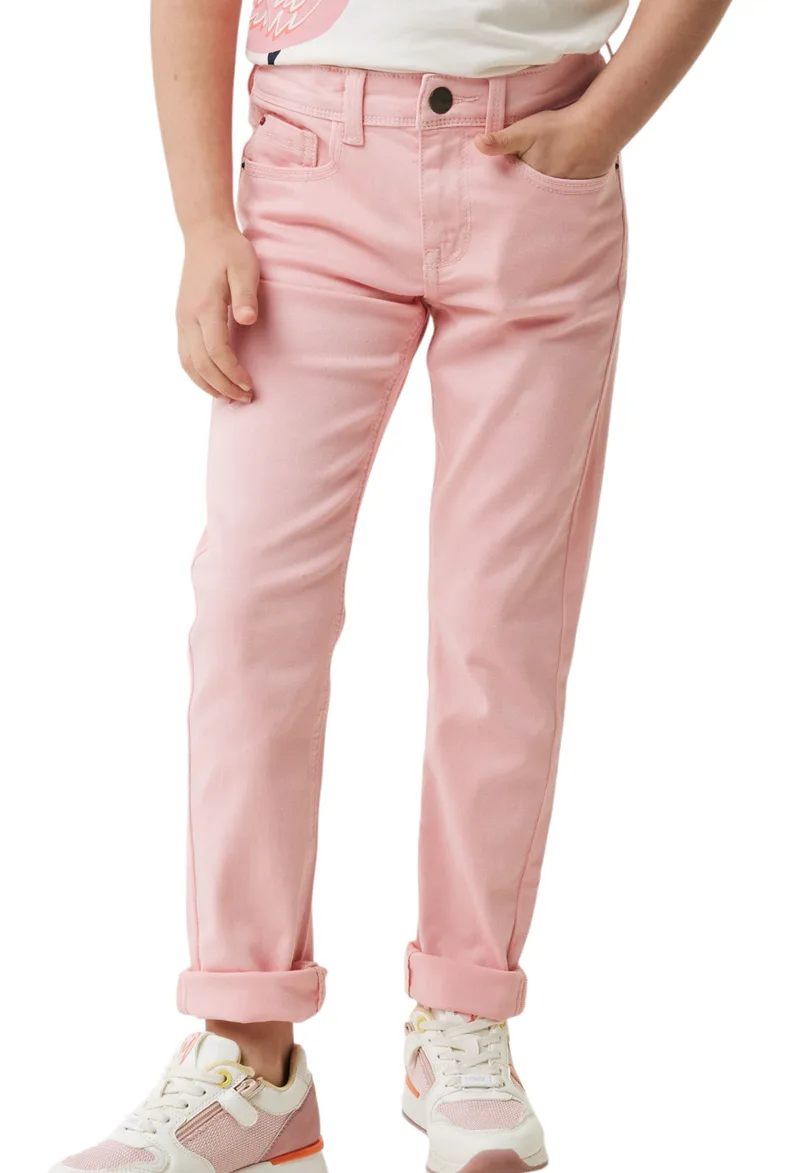 Παντελόνι Jean Mexx Tapered BM1325033G-Salmon Ροζ Κορίτσι
