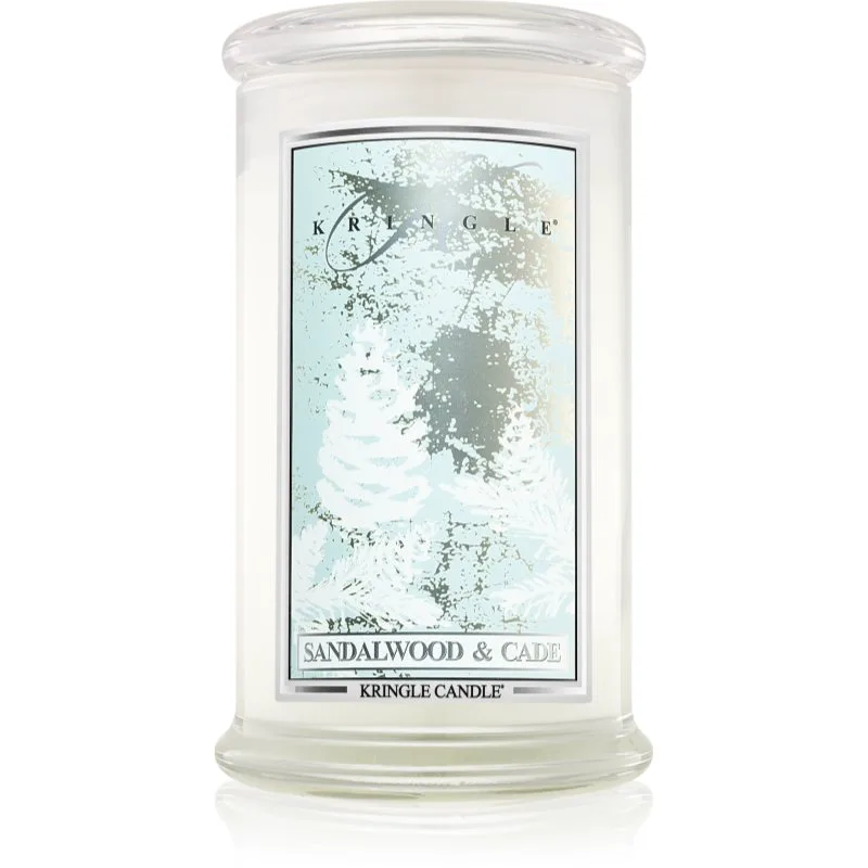 Kringle Candle Sandalwood & Cade αρωματικό κερί 624 γρ