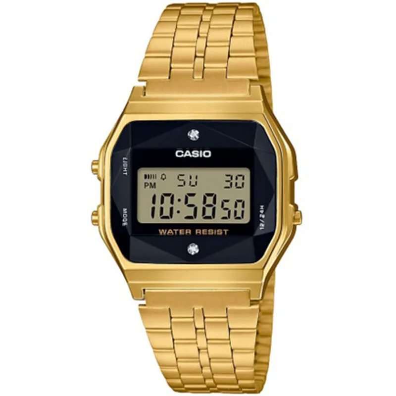 CASIO Collection Χρυσό Stainless Steel A-159WGED-1EF
