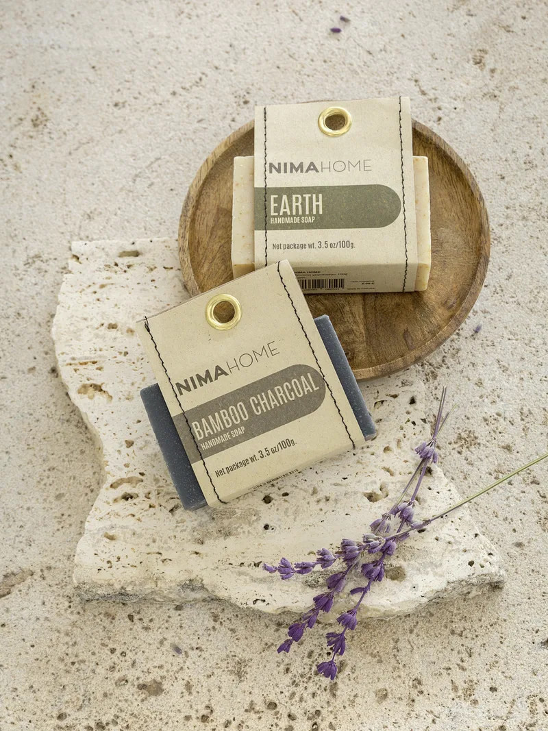 Σαπούνι Χειροποίητο Nima Bamboo Charcoal 100gr