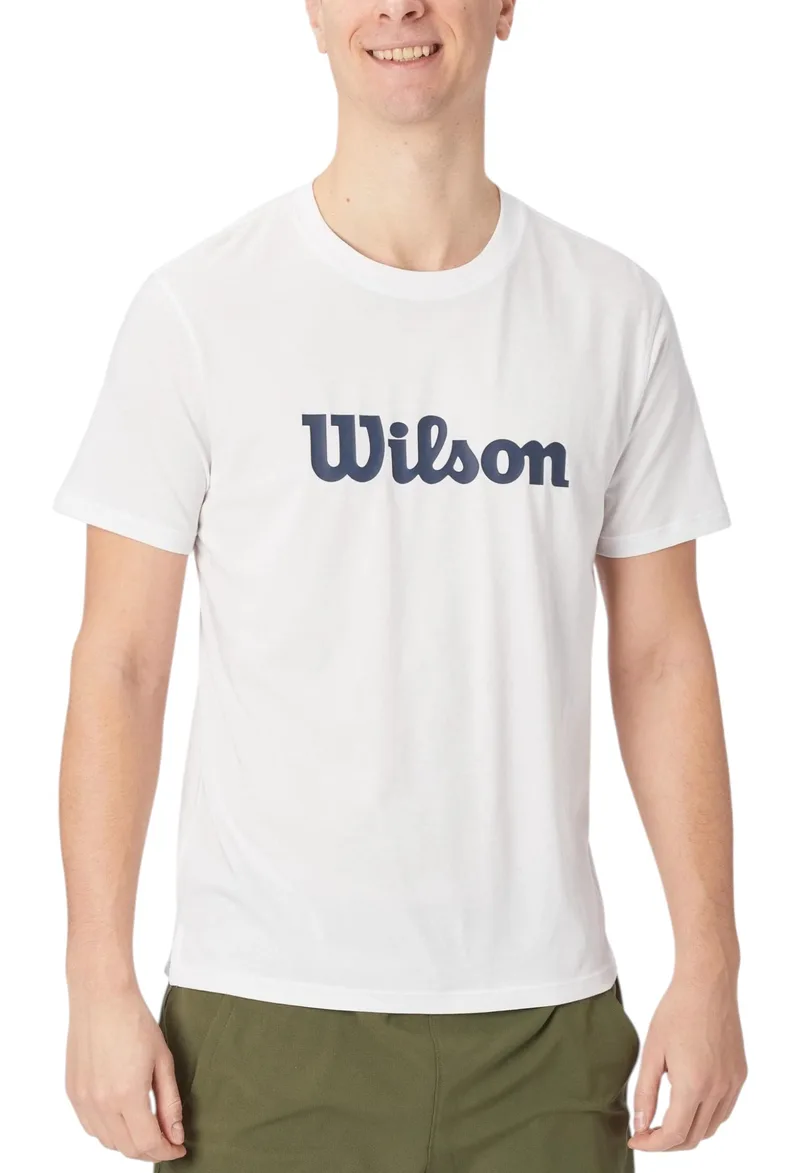 Μπλούζα Κοντομάνικη Wilson Team Graphic Tee WM00290511WTA-WHITE Ανδρικό