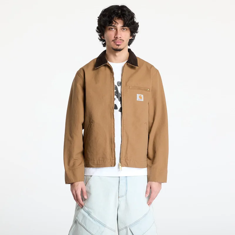 Μπουφάν Carhartt WIP Detroit Jacket UNISEX Hamilton Brown/ Tobacco Rinsed XXL