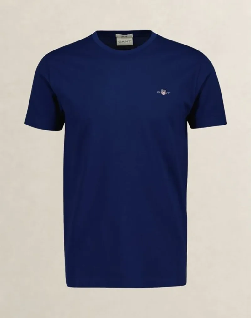 GANT ΜΠΛΟΥΖΑ ΚΜ SLIM PIQUE SS T-SHIRT 3G2013033-423 RoyalBlue