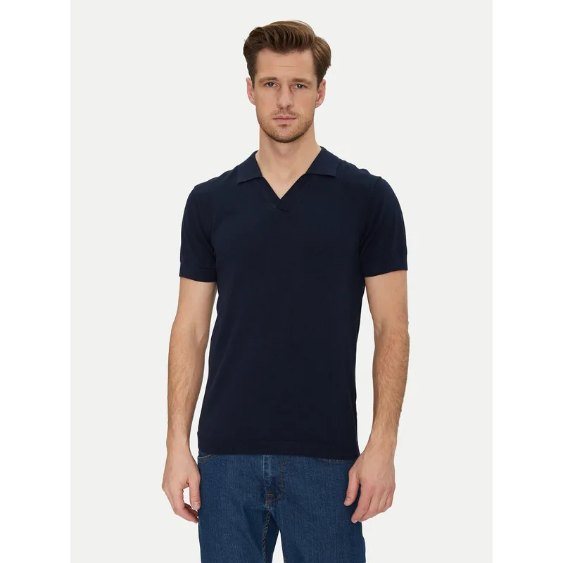 Blend Polo 20718362 Σκούρο μπλε Regular Fit
