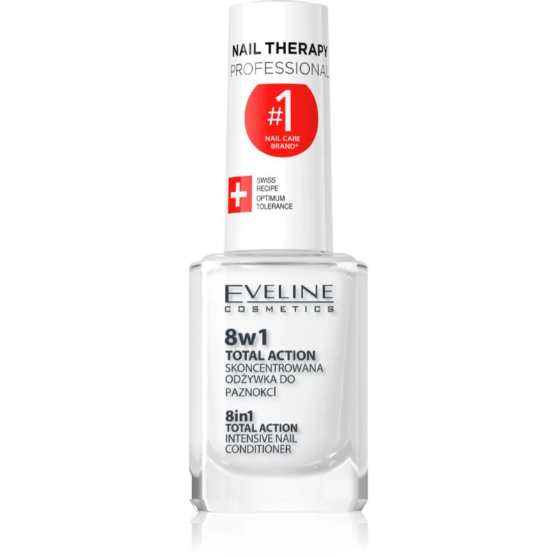 Eveline Cosmetics Nail Therapy μαλακτικό για τα νύχια 8 σε 1 12 ml