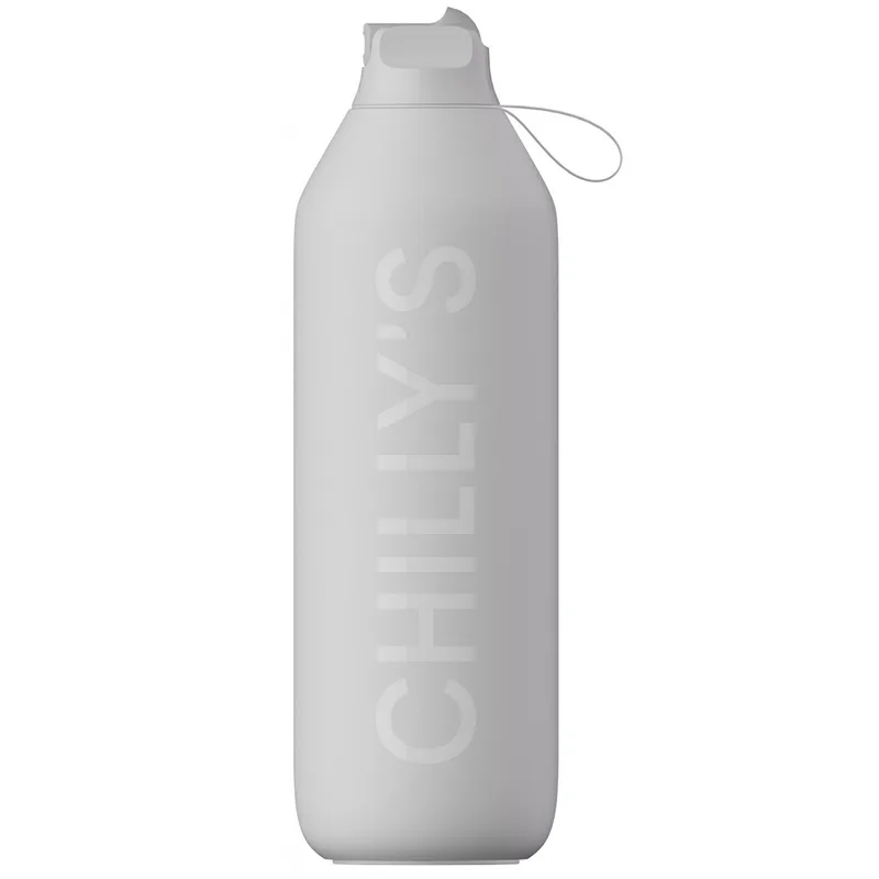Μπουκάλι Θερμός 1lt Chilly's Series 2 Flip Granite Grey