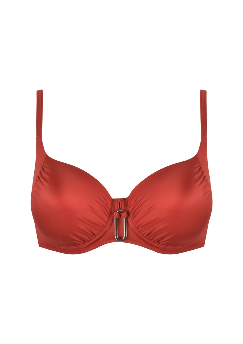Tenerife Μπικίνι Τοπ Κόκκινο Cup D-E - Ruby Red