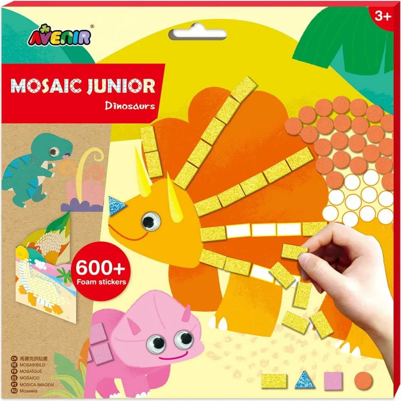 Avenir Create my First Story Book Dinosaurs Παιδικό Βιβλίο Χειροτεχνίας 3+ Years 1 Τεμάχιο, Κωδ 60304
