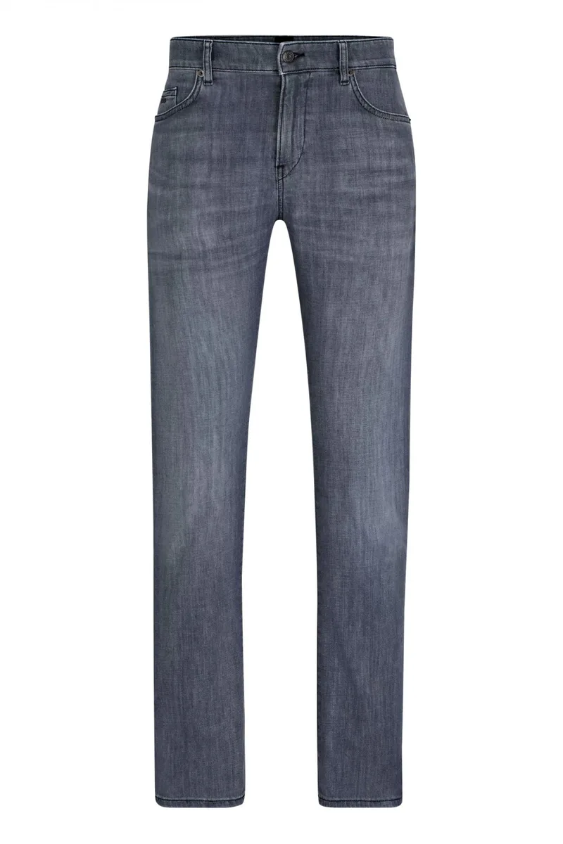 BOSS ΠΑΝΤΕΛΟΝΙ JEANS DELAWARE3-1 SLIM FIT ΓΚΡΙ