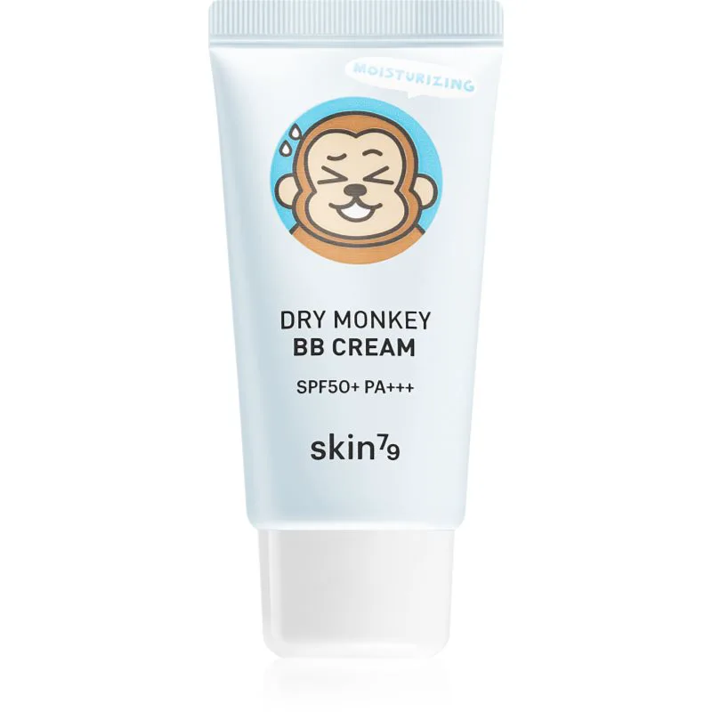 Skin79 Animal For Dry Monkey ΒΒ κρέμα με ενυδατική επίδραση SPF 50+ απόχρωση Μπεζ 30 ml