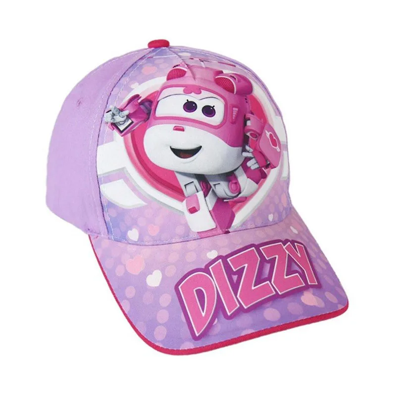 Παιδικό Καπέλο Jockey Υφασμάτινο Super Wings Cerda Ροζ