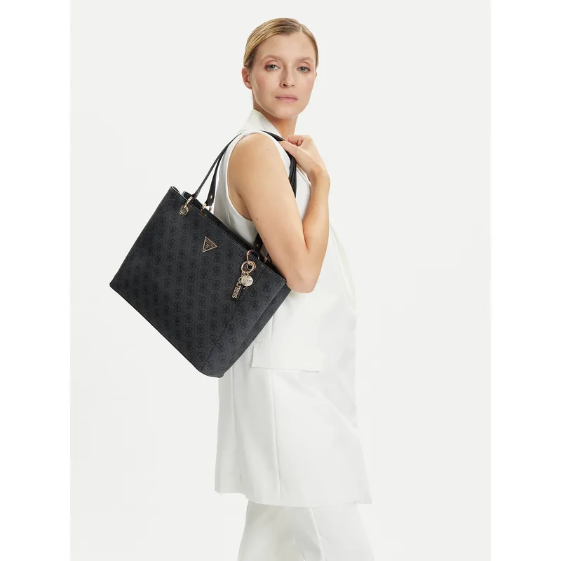 Τσάντα Guess Noelle II HWBG96 72250 Γκρι