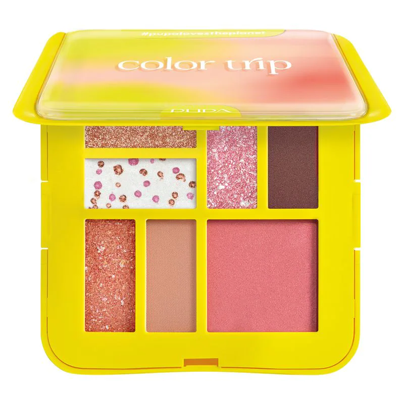 Pupa Color Trip Eye & Face Palette 001 - Pretty Trip (8 G)