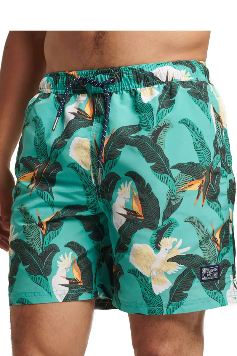 Μαγιό Βερμούδα Superdry Vintage Hawaian M3010193A-5XT Ανδρικό