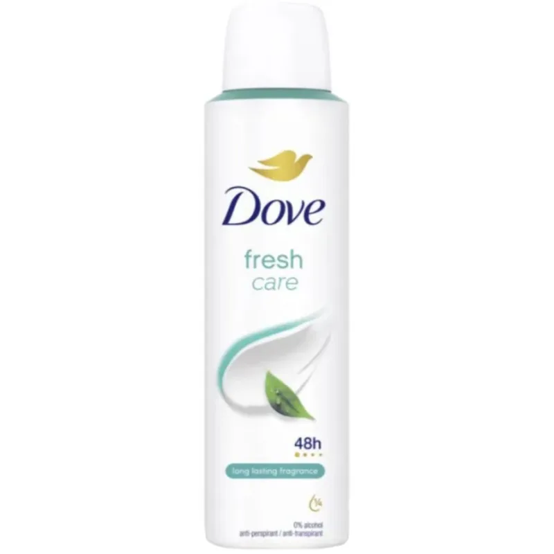 Dove Fresh Care 48h Anti-Perspirant Spray Αποσμητικό Spray για 48ωρη Προστασία με Άρωμα Φρεσκάδας 150ml