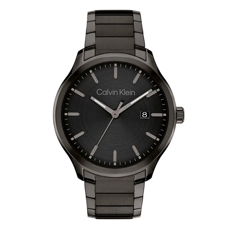 CALVIN KLEIN Define Black Stainless Steel Bracelet Men’s Watch 25200351