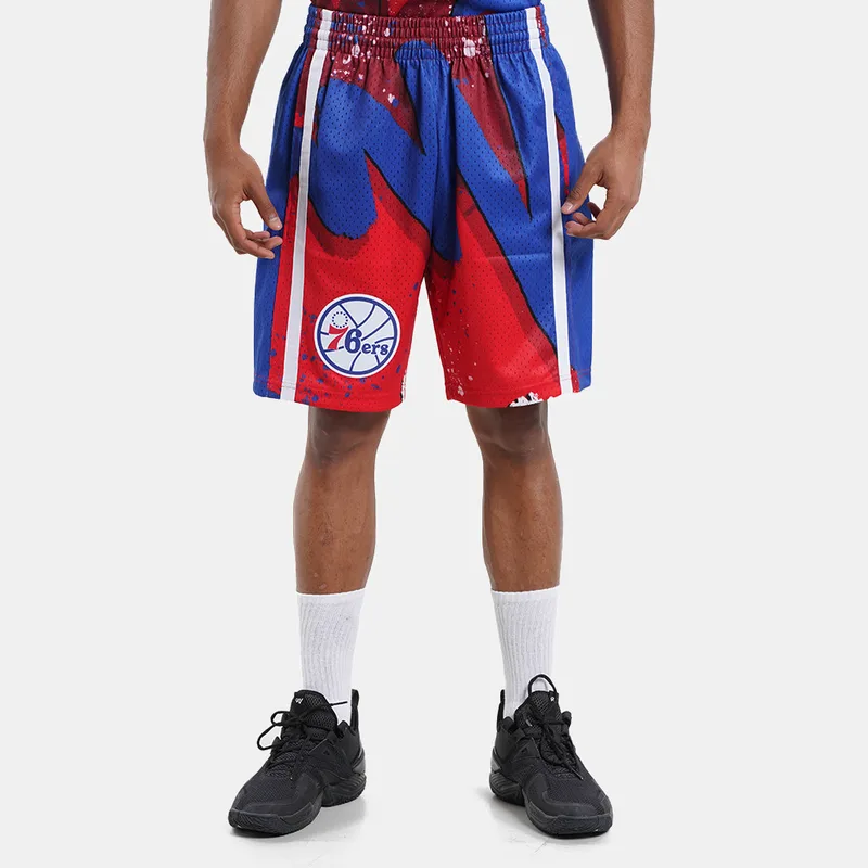 Mitchell & Ness NBAPhiladelphia 76ers 1996-97 Hyper Hoops Swingman Ανδρικό Σορτς Μπάσκετ (9000107818_1723)
