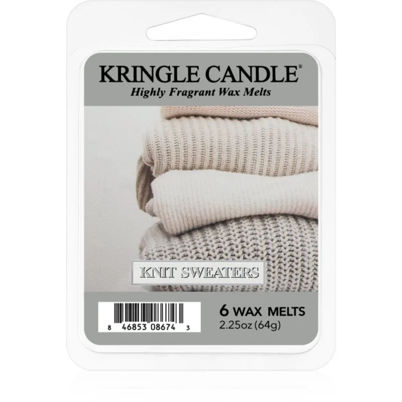 Kringle Candle Knit Sweaters κερί για αρωματική λάμπα 64 γρ