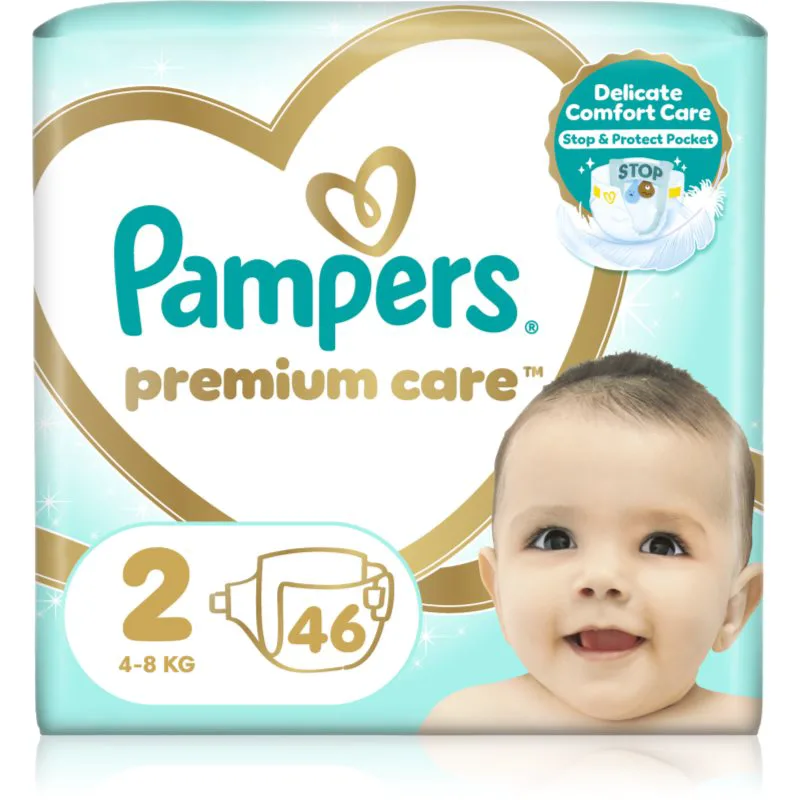 Pampers Premium Care Size 2 πάνες μίας χρήσης 4-8kg 46 τμχ