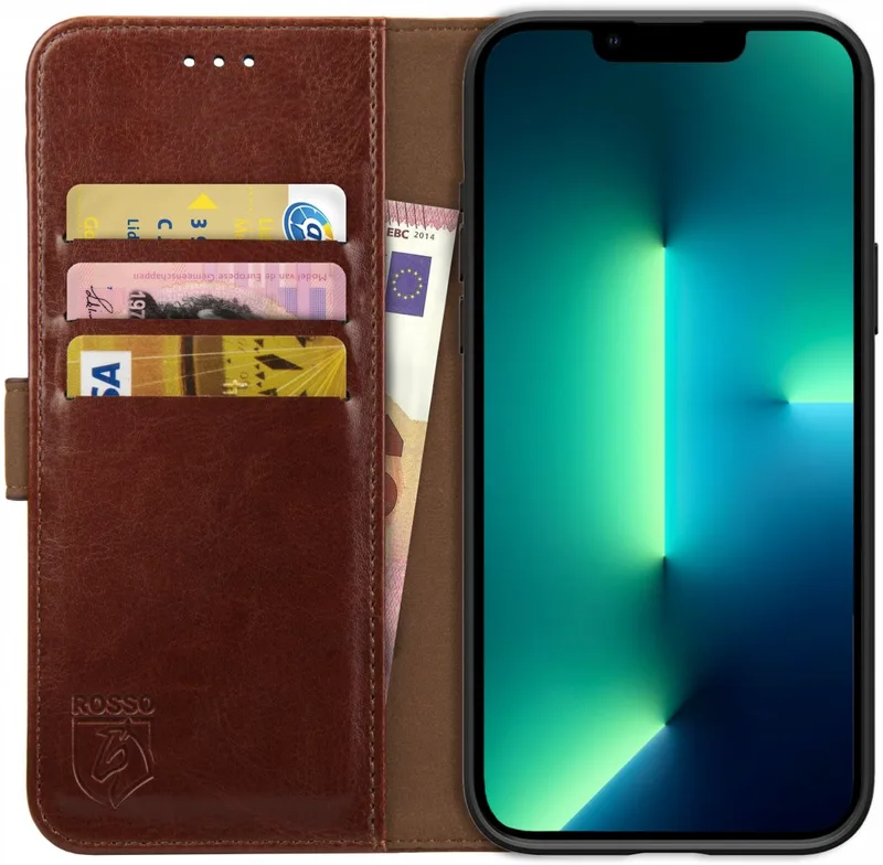 Κόκκινο Element PU Θήκη Πορτοφόλι Apple iPhone 13 Pro Max - Brown (8719246324710)