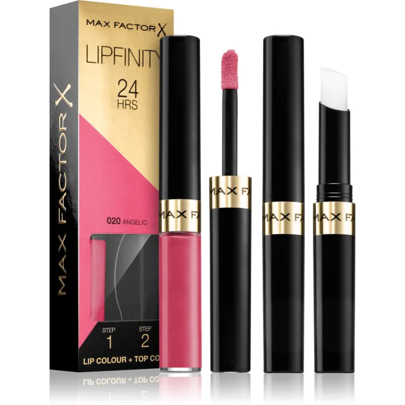 Max Factor Lipfinity Lip Colour μακράς διαρκείας κραγιόν με βάλσαμο απόχρωση 020 Angelic 4,2 γρ