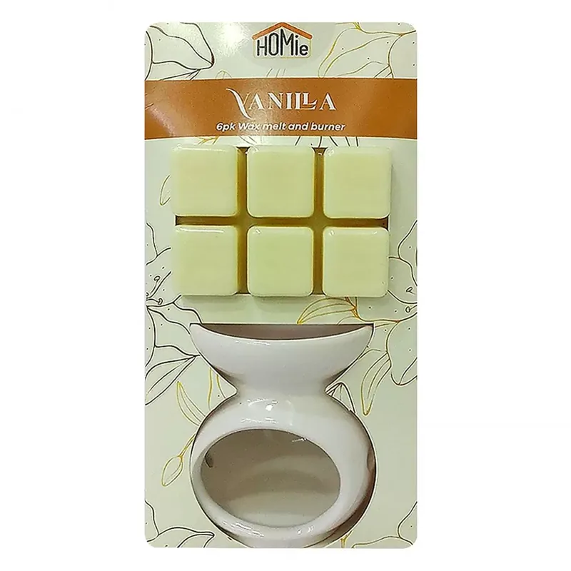 Βάση με Αρωματικό wax Melt Σετ 6 Κύβοι - Vanillia