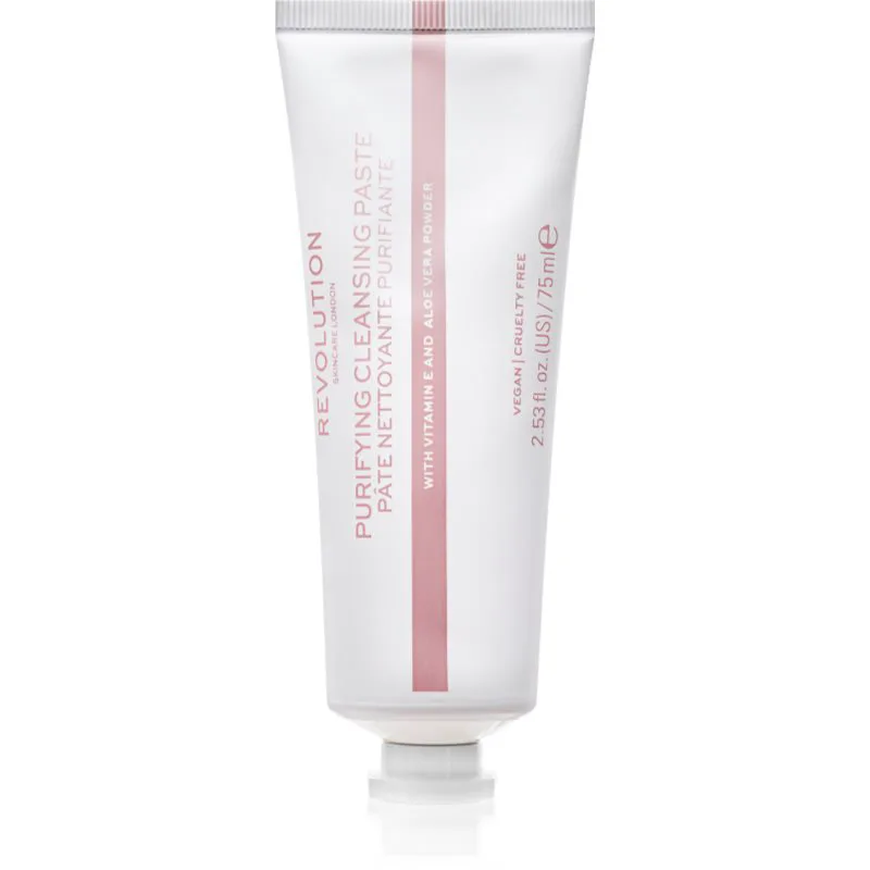 Revolution Skincare Purifying Cleansing Paste Κρέμα καθαρισμού 75 μλ