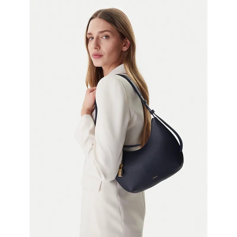 Τσάντα Furla Goccia S WB01500 BX3353 KH 4852S Σκούρο μπλε