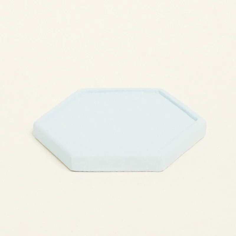 Beauty Home ΚΕΡΑΜΙΚΟ ΠΟΛΥΓΩΝΟ ΣΟΥΒΕΡ 9 x 10 X 1,2 cm ΓΑΛΑΖΙΟ