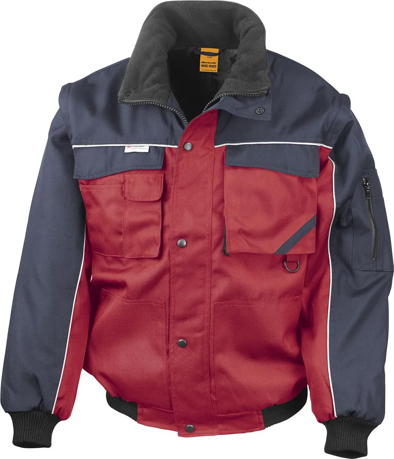 Μπουφάν εργασίας Result R071X Red/Navy