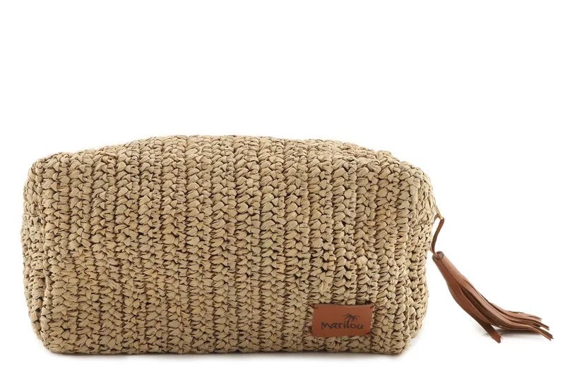 Τσάντα Ώμου Marilou Paper Raffia Bag 25×12×14cm BDS-1835-NATURAL Γυναικείο