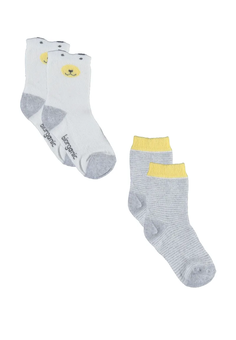 Καλτσάκια bebe Bear Yellow 4 Τεμ. 68378C