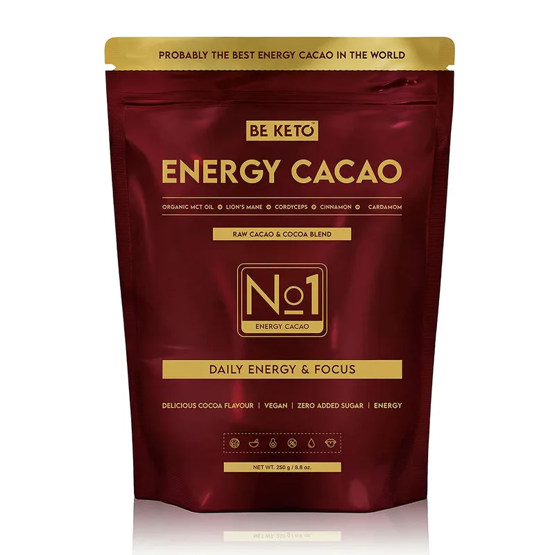 BeKeto Βιολογικό Τελετουργικό Κακάο Energy (250g)