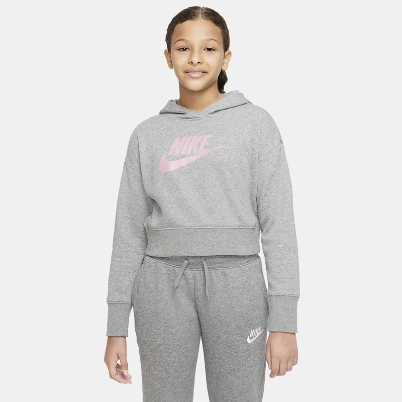 Nike Sportswear Cropped Παιδική Μπλούζα με Κουκούλα (9000109765_60748)